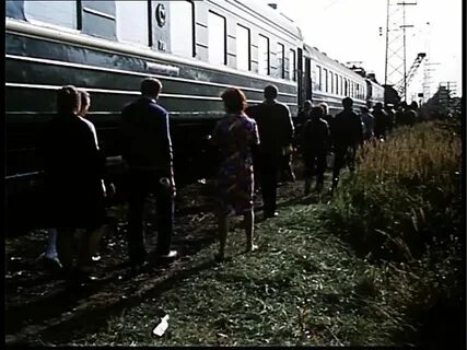 Поезд остановился на разъезде