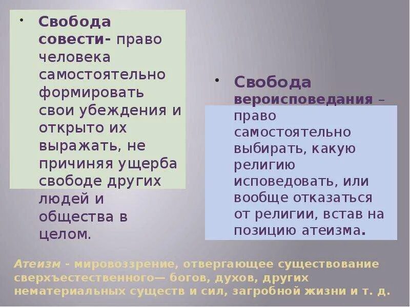 Религии. Свобода совести.. Свобода совести право человека самостоятельно. Совесть в праве. Свобода веры. Свобода совести относятся к группе