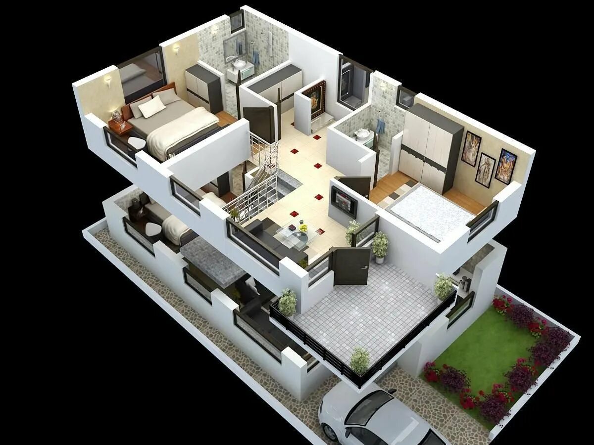 2 floor 1. Floorplan 3d проекты. дом floorplan 3d. дом планировка 3д. планировка коттеджа 3д.