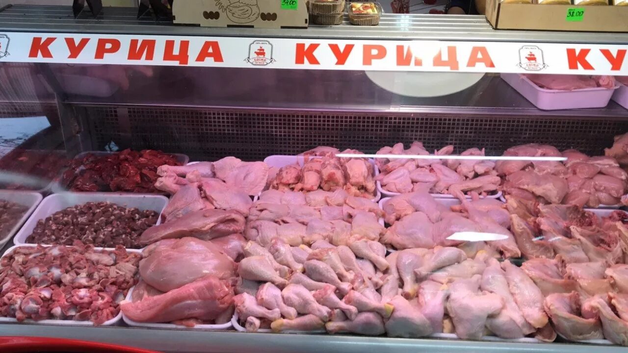 Центральный рынок мясо птицы.