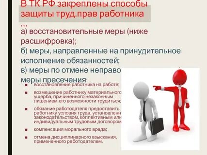 Защита интересов работников и работодателей