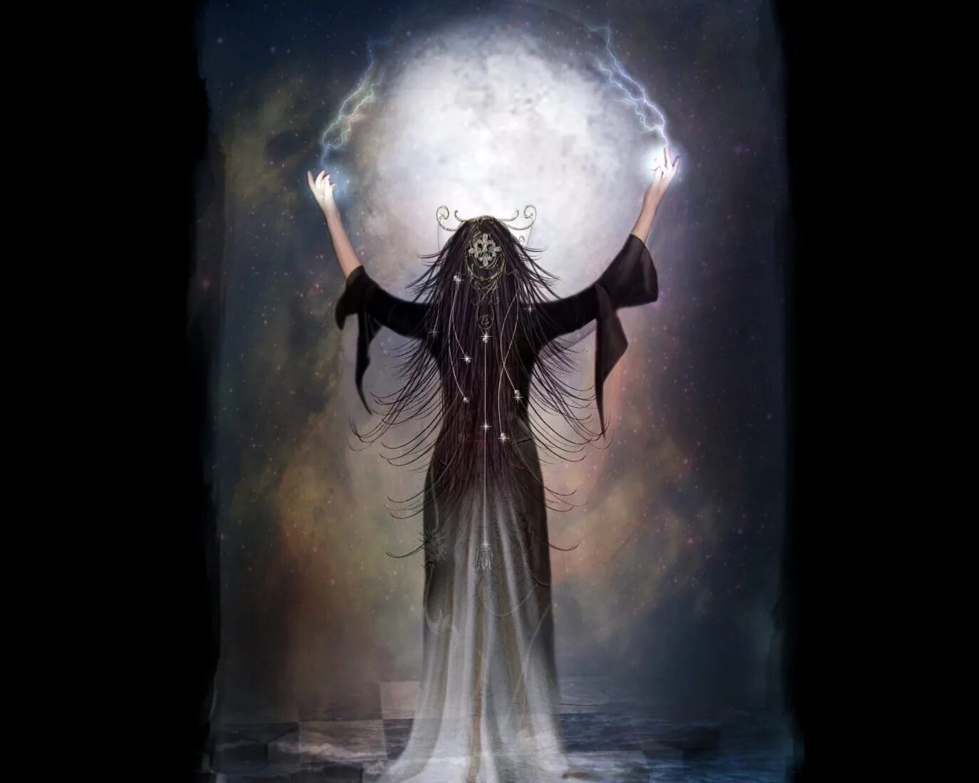 Ритуал оморочки. Славянская ведьма. Богиня смерти. Порча фэнтези. Колдуны и ведьмы.