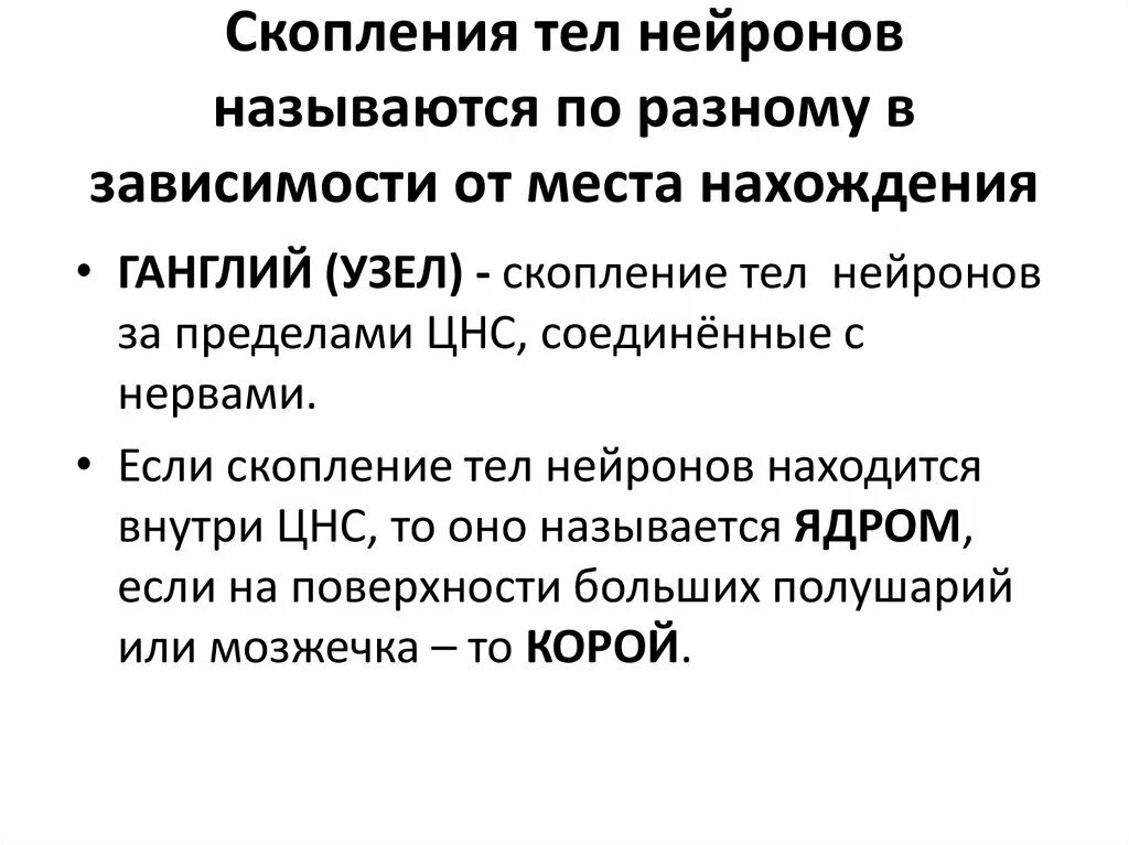 Нервные узлы это скопление. Скопление тел нейронов за пределами ЦНС называется. Скопление тел нервных клеток. Скопление тел нейронов образует. Скопление тел нервных клеток за пределами центральной нервной.