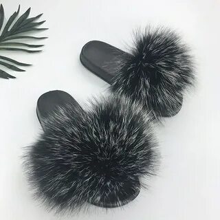 Тапочки с натуральным мехом