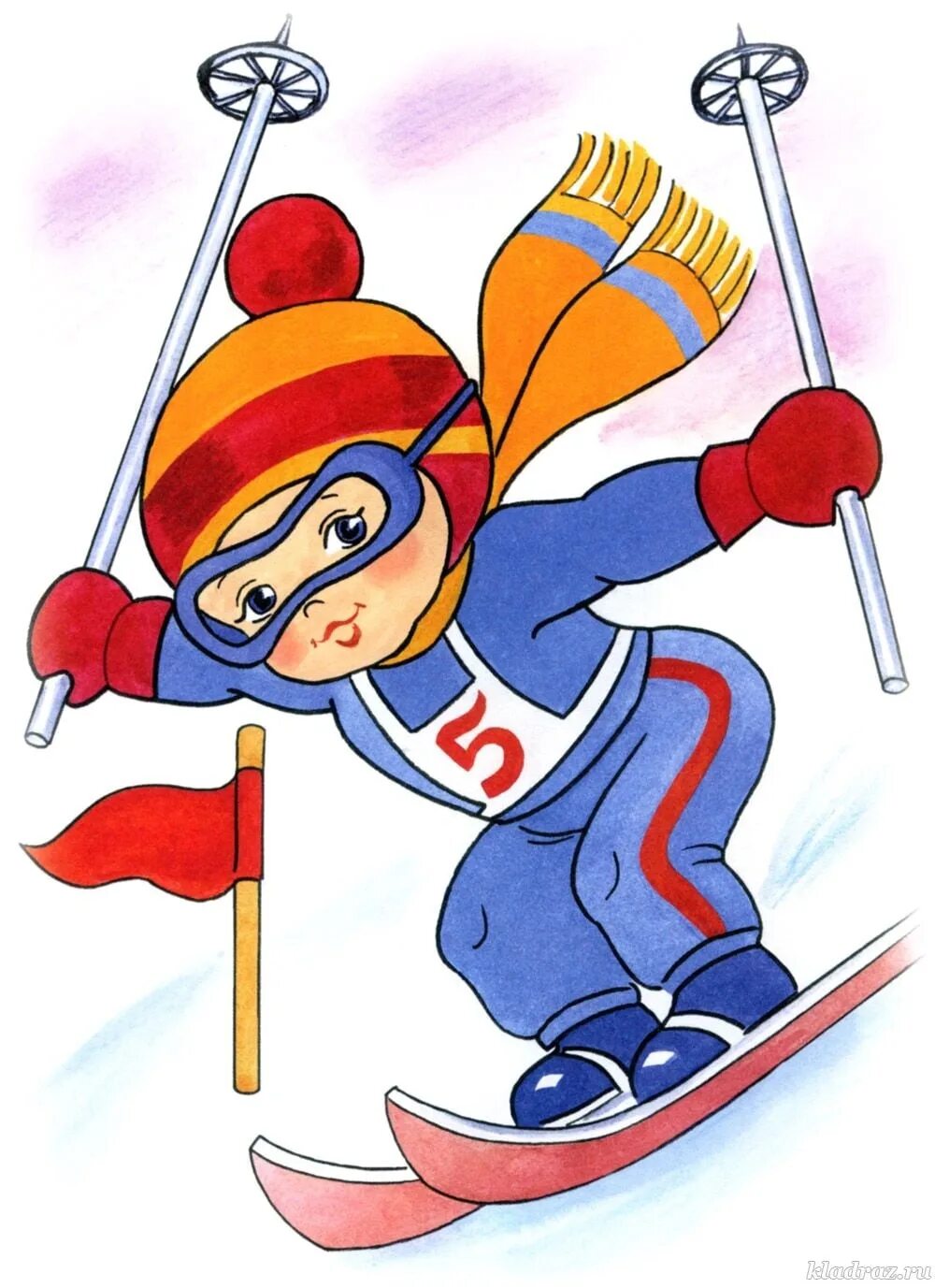 Юный лыжник. Спорт картинки для детей. Зимние виды спорта. Зимние виды спорта для детей. Спортивные рисунки.
