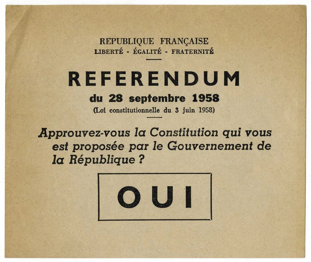 Референдум 1958 года во Франции. Пятая Республика во Франции Конституция 1958 г. Конституция Франции 1958. Конституция 1958 года во Франции.