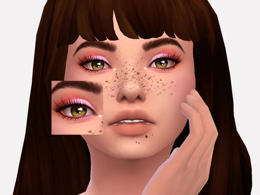 Макияж симс. Sims 4 eyeshadow. rudolf eyeshadow sims 4. вечно в тени симс. топ моды теней 2025.