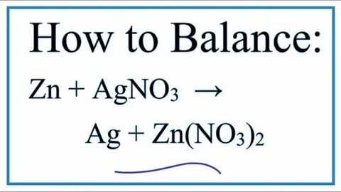 Zn agno3 zn no3 2 ag