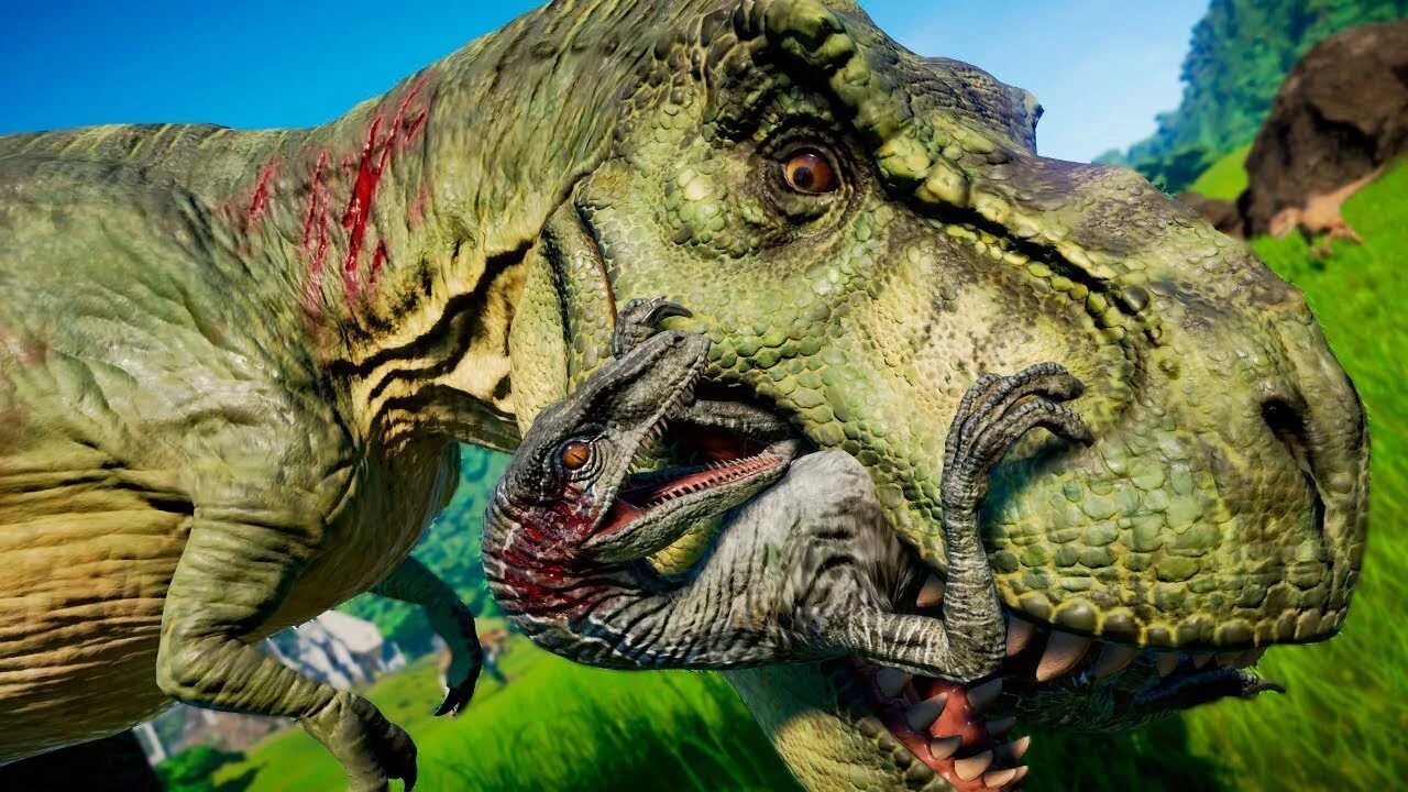 T rex vs t rex 2. Велоцераптор мир юрского периода 2. t-rex мир юрского периода. jurassic world evolution t rex 1993. мир юрского периода 2 велоцираптор блю.