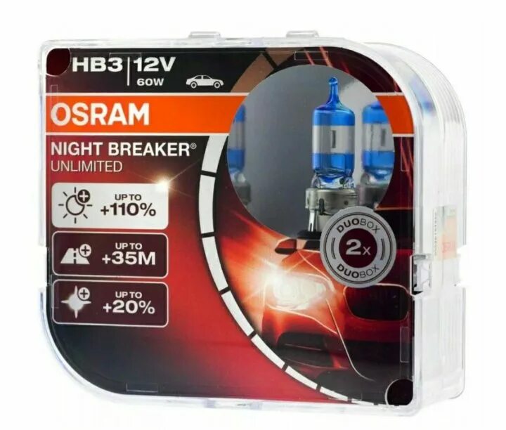 Hb5 Osram Night Breaker Unlimited +110 артикул. Osram Night Breaker Unlimited +110% н1. Hb5 Osram Night Breaker Unlimited.
