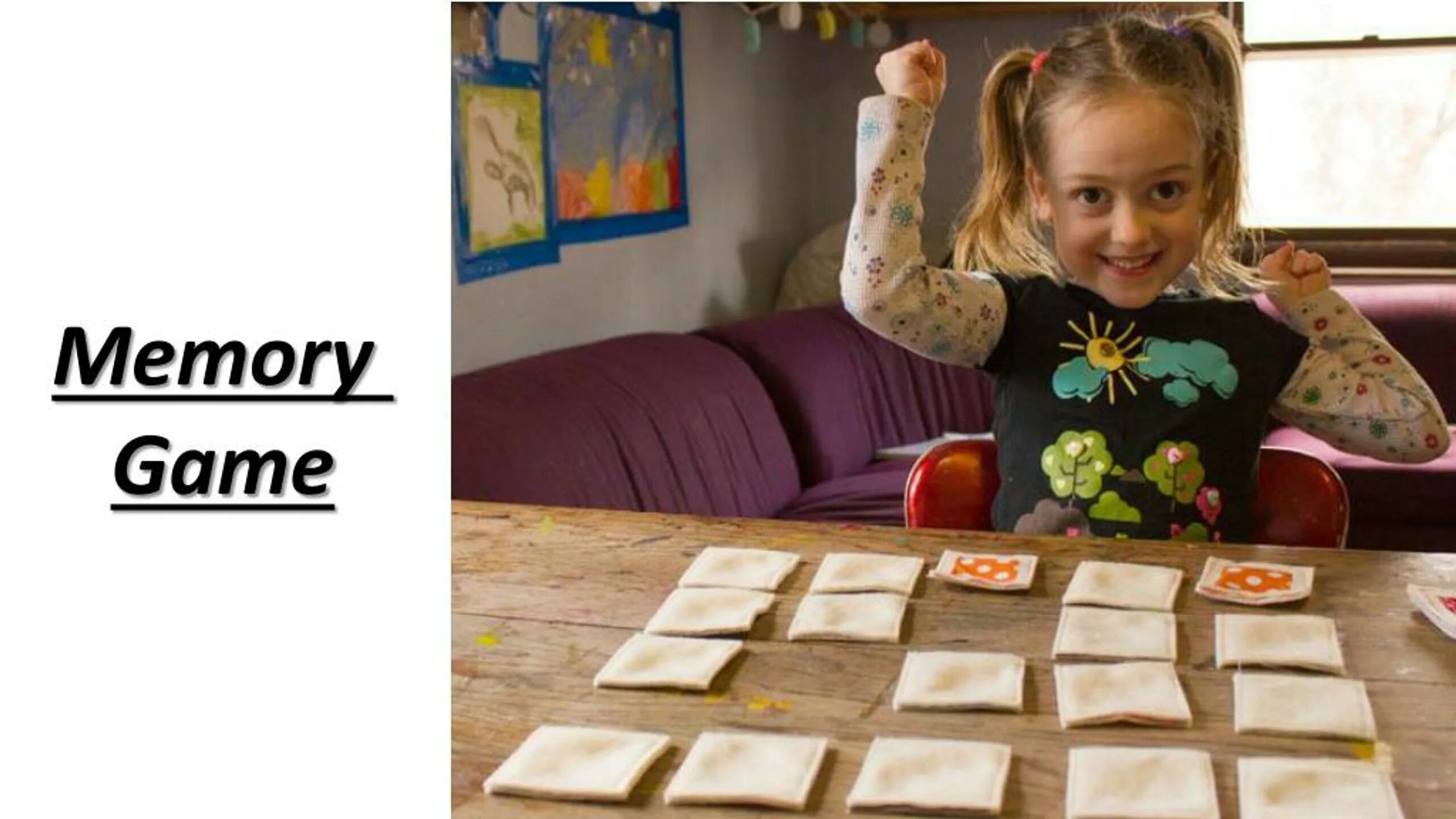 Play the memory game. Память ребенка. память дошкольника. развиваем память у детей. игра memory game.