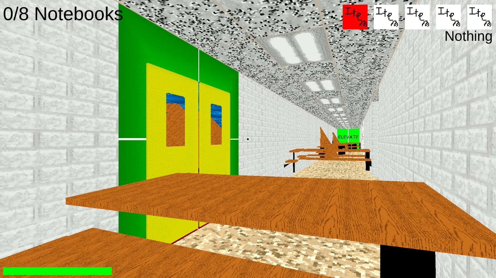 Baldi basics new school. Math school horror game.