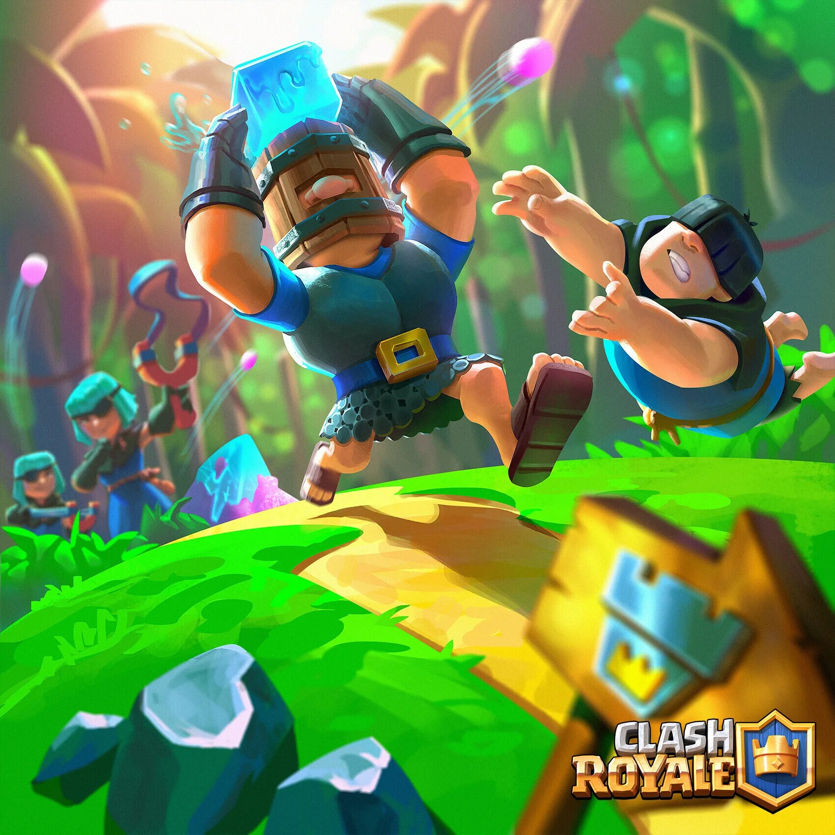 Крэш рояль. Clash Royale. Clash Royale арт. Разбойники клеш рояль.