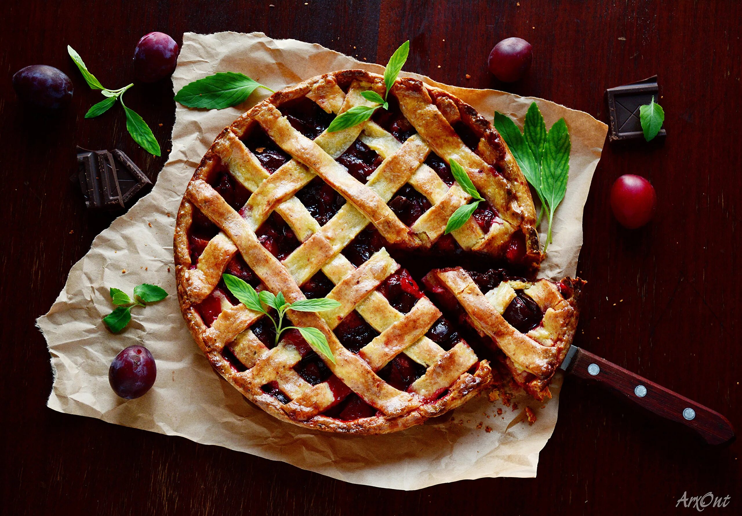 Пироги. Сладкие пироги. Еда пироги. Apple pie (яблочный пирог). Смородиновый песочный тертый пирог.