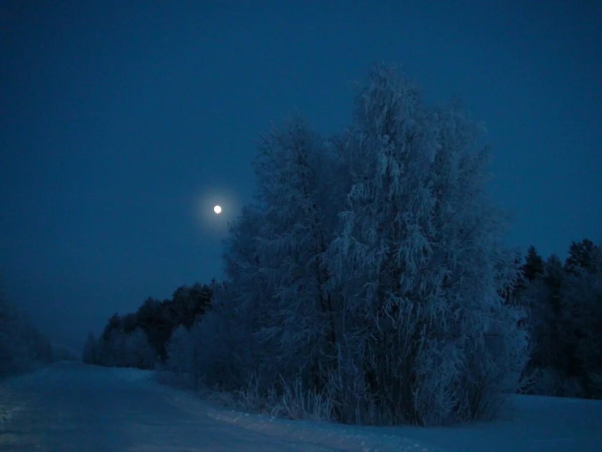 Полный месяц январь