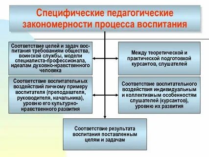 Принципы обучения социальные закономерности