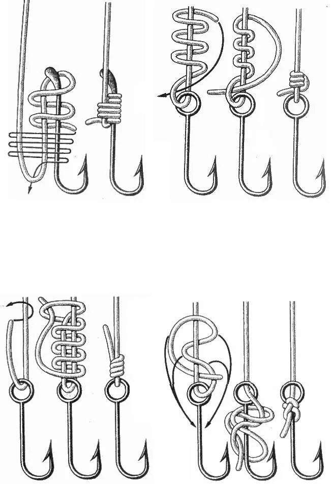 Схема завязывания рыболовных крючков. Рыболовный узел восьмерка. Рыбацкий узел восьмерка. Рыбацкий узел восьмерка схема.