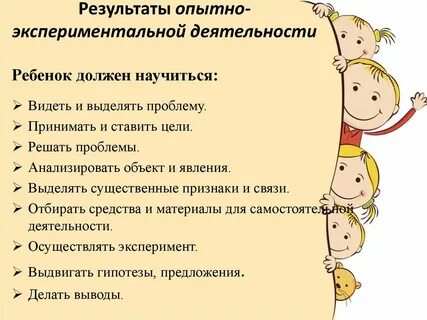 Основные результаты детский сад