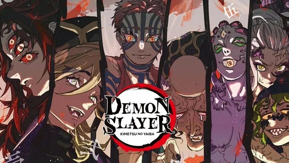 Upper moons. Демон Slayer Kimetsu. Demon Slayer Upper Moon. 12 Moons Demon Slayer. Demon Slayer Upper Moon 6.