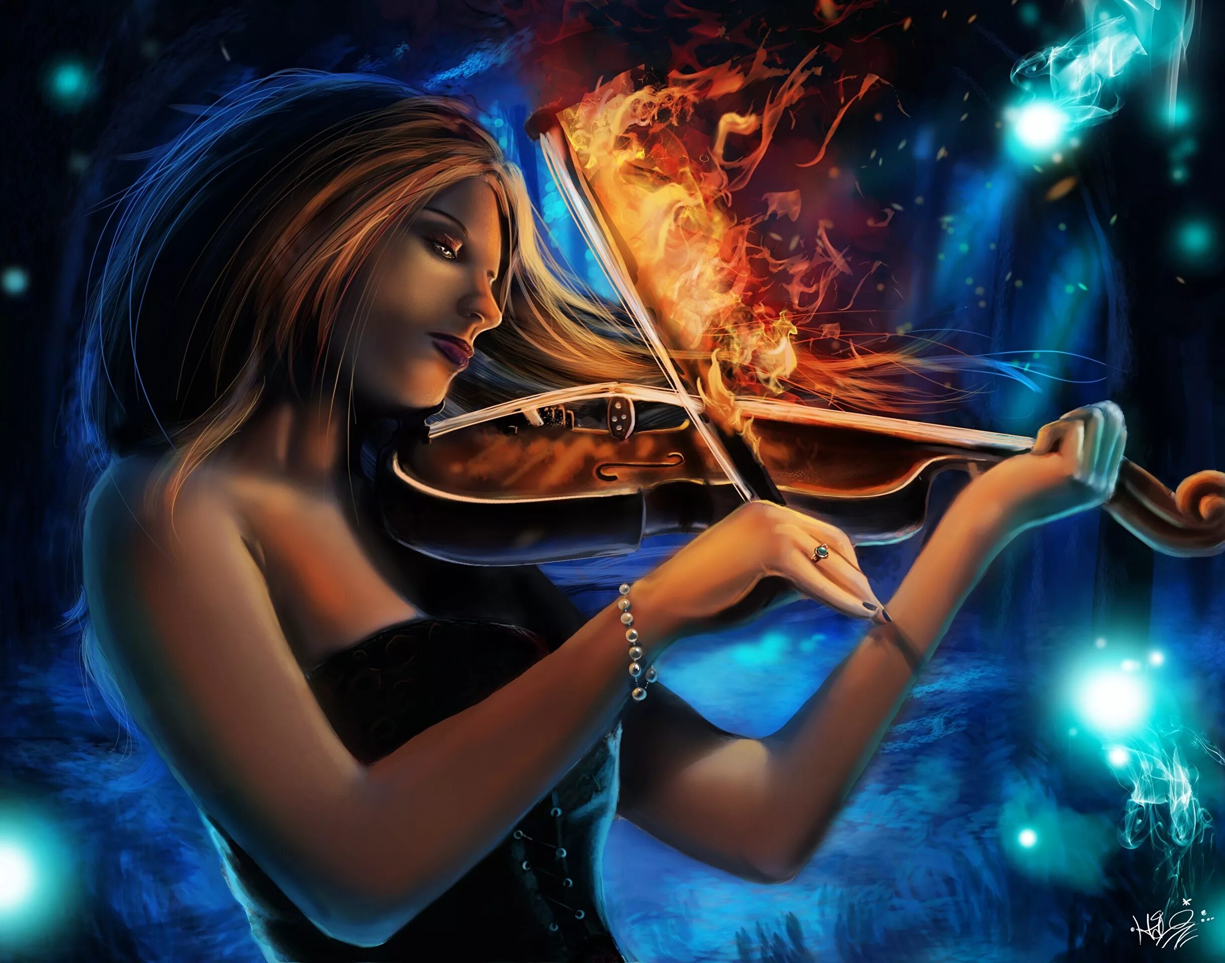 Скрипка красивая музыка слушать. Скрипка фэнтези. Скрипач фэнтези. Музыкальное воображение это. Фэнтези девушки.