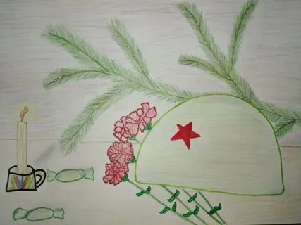 Нарисуй елку победы голосование