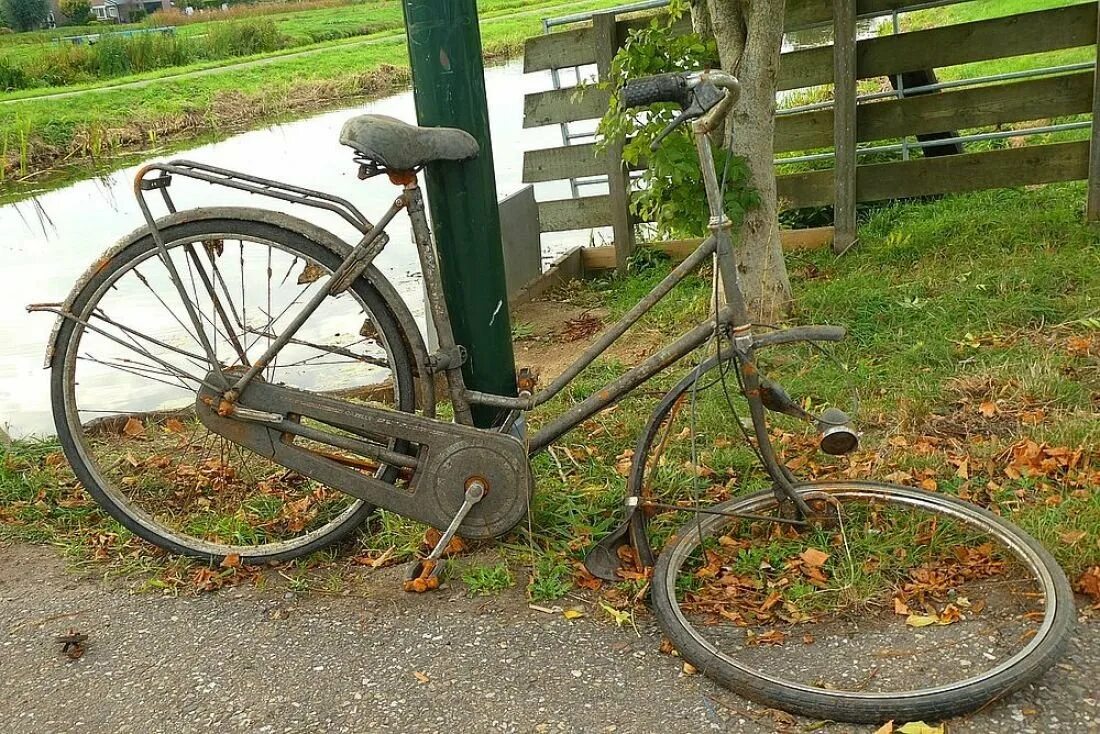 Broken bike. Старый велосипед. Старенький велосипед. Старый большой велосипед. Велосипедстрый.