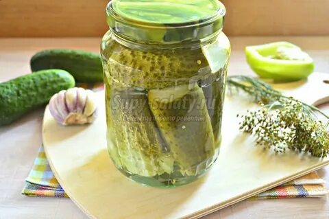 Маринованные огурцы пошаговый