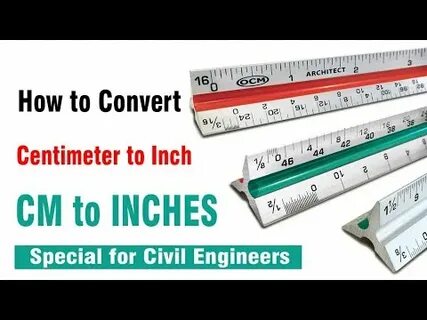 Inches to cm