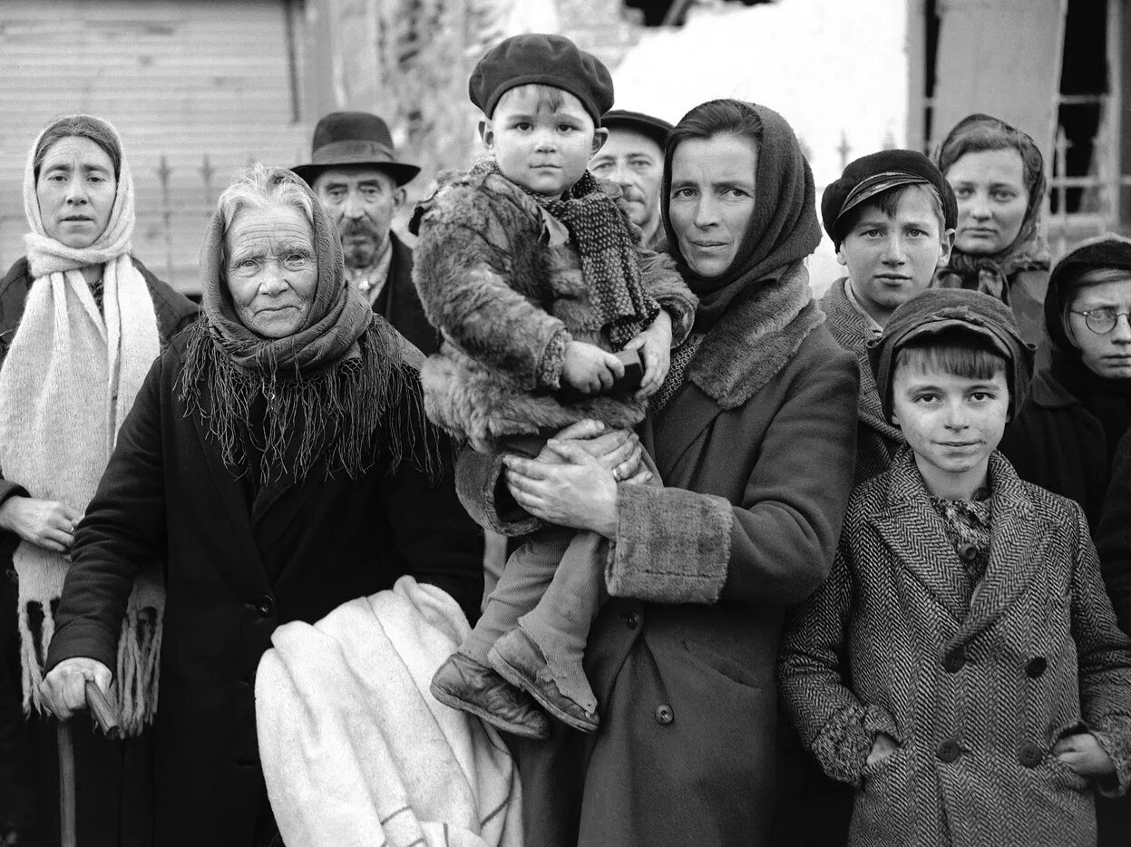 Как жили женщины в войну. Беженцы Великой Отечественной войны.