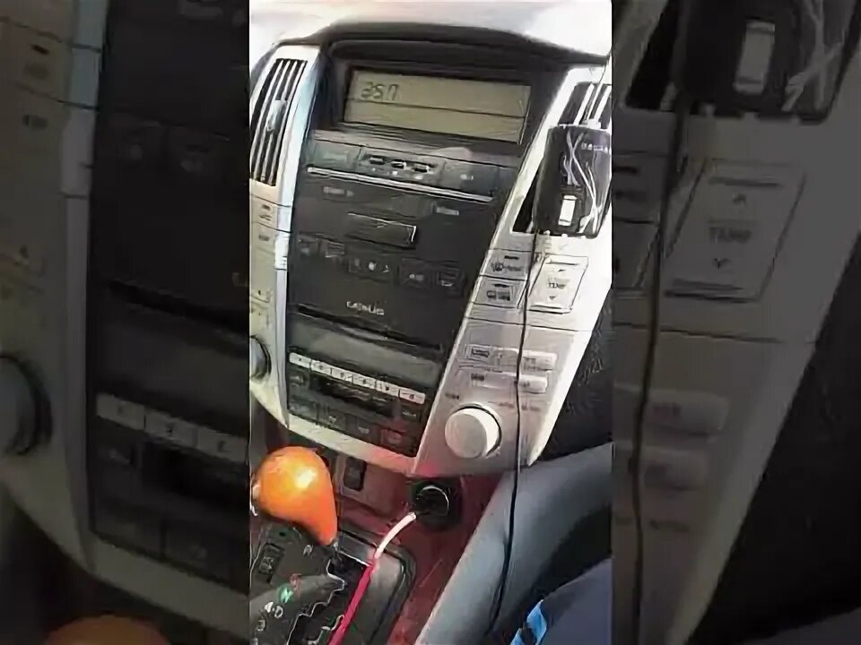 Как снять магнитолу лексус рх 330 Как снять магнитолу на lx470 Локо Авто.ру