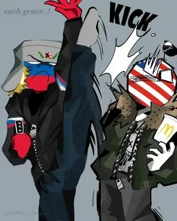 Countryhumans америка шипы