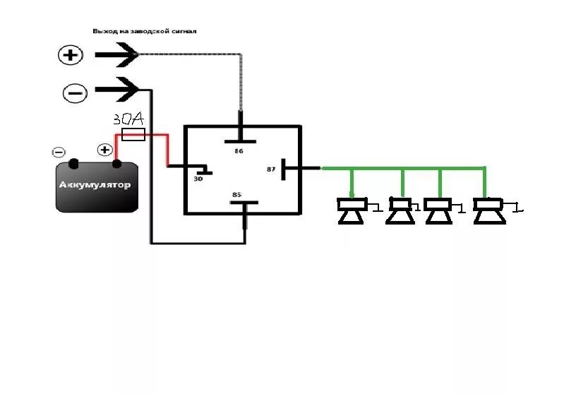 Реле сигнала волга. Granta схема подключения звукового сигнала. Сигнал Гранта 2023 через реле. Схема подключения волговских сигналов на гранту.