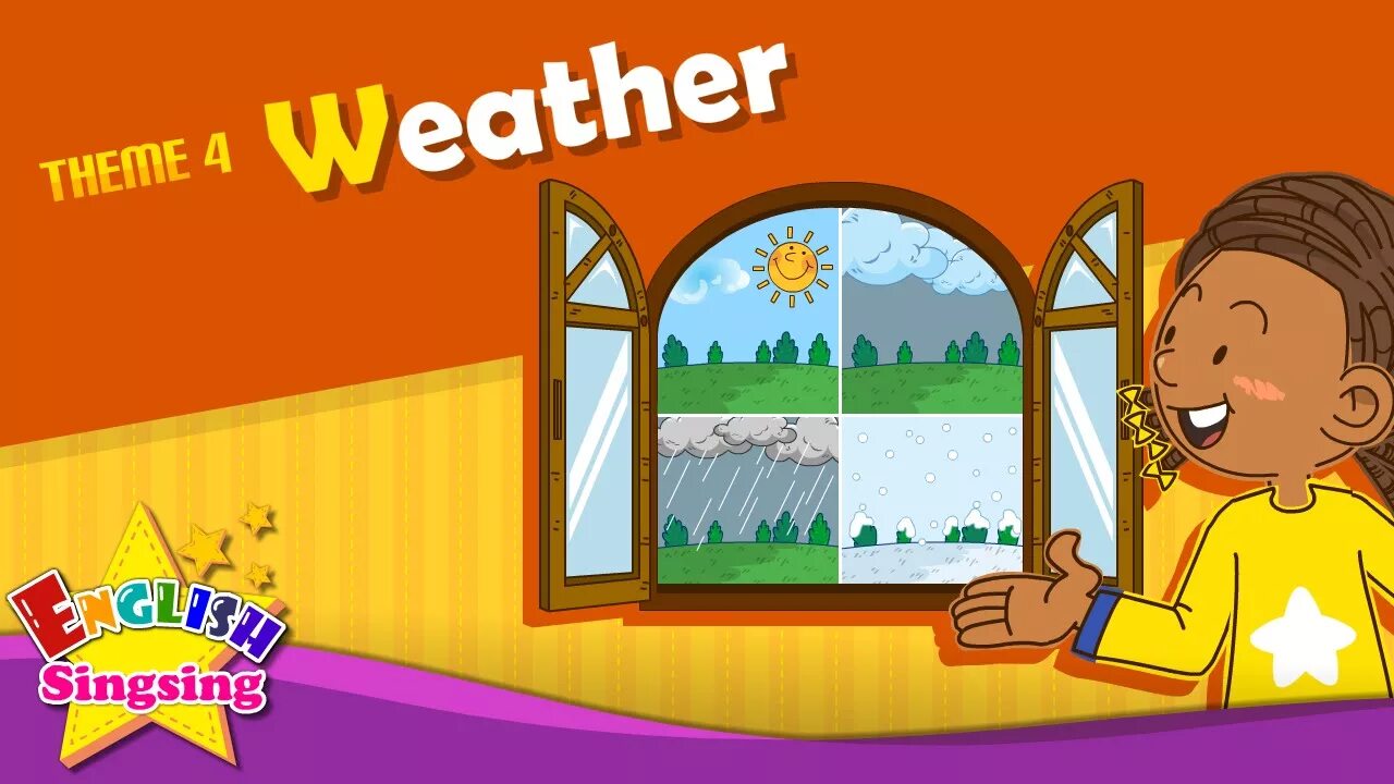 What s the weather song for kids. English SINGSING. Weather Song for Kids. English SINGSING simple story. It`s Sunny for Kids.