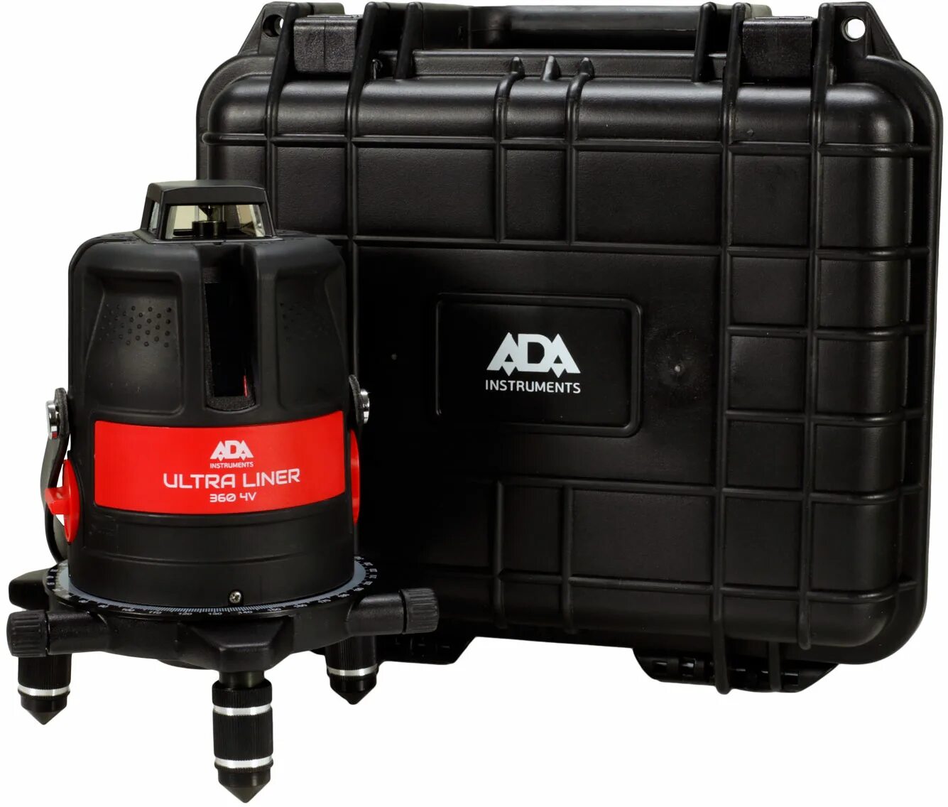 Лазерный построитель плоскостей ada. Ada ultraliner 360 4v а00469. laser level 360 красный черный кейс. лазерный уровень ada. лазерный построитель плоскостей.