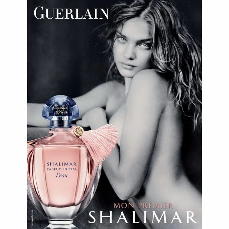 Водянова Shalimar Parfum initial.. Водянова герлен.