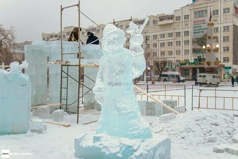 Манжерок ледовый городок 2024