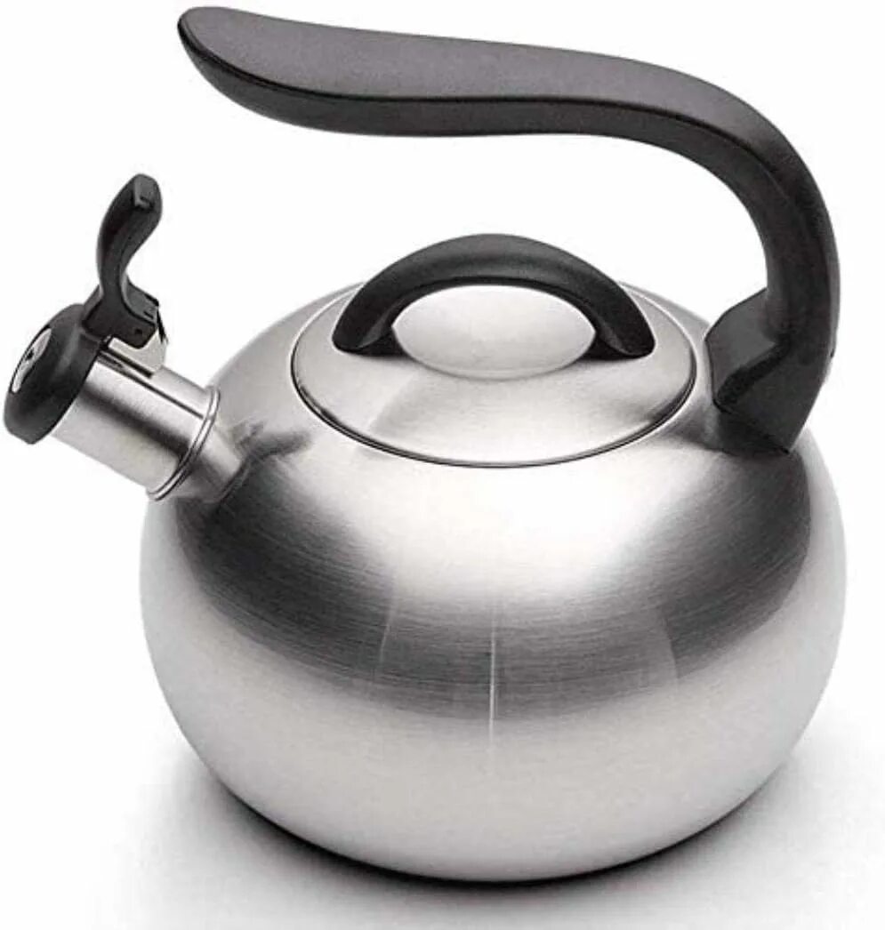 Kettle resto 90605, 3l, for Induction Stove, Gray. Stainless Steel kettle. Чайник для газовой плиты. Чайник нержавейка. Качественные газовые чайники