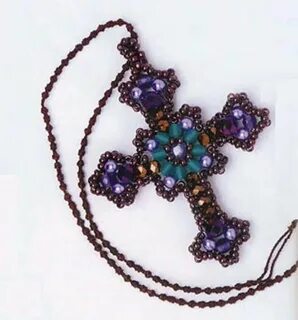 Крест из бисера