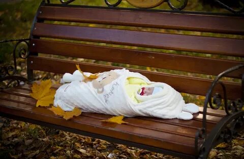 Нашли брошенного ребенка