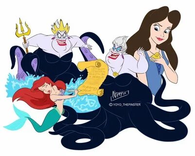 Ариэль мультфильм Урсула.