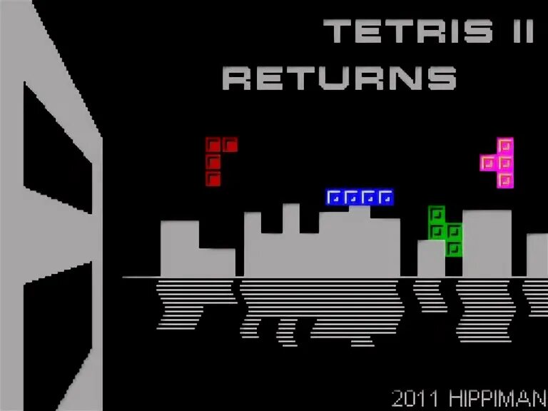 ZX Spectrum Tetris.