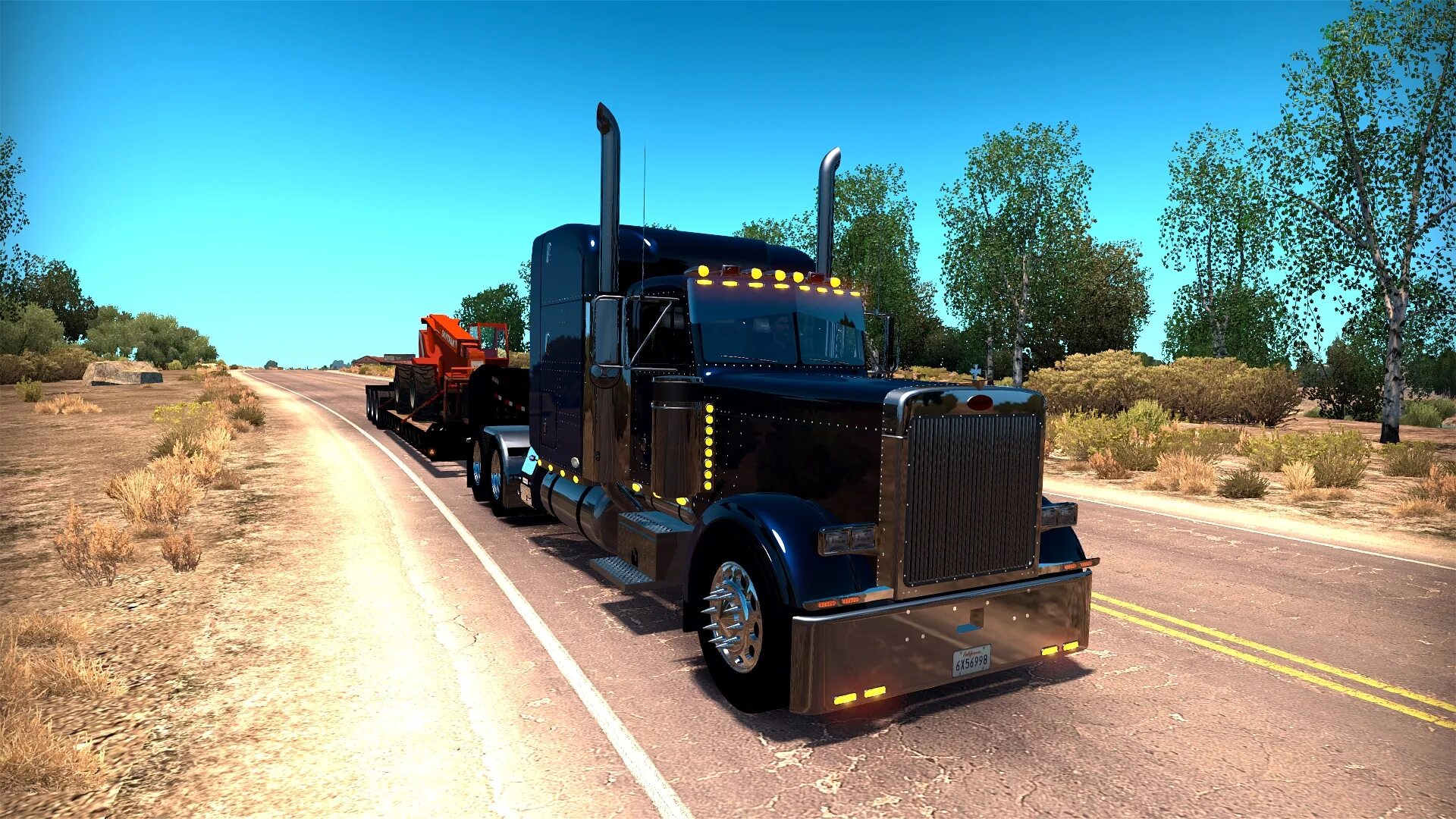 American truck simulator. American Truck Simulator Peterbilt 379. American Truck Simulator 4к. American Truck Simulator 2002.