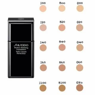 Shiseido тональный оттенки
