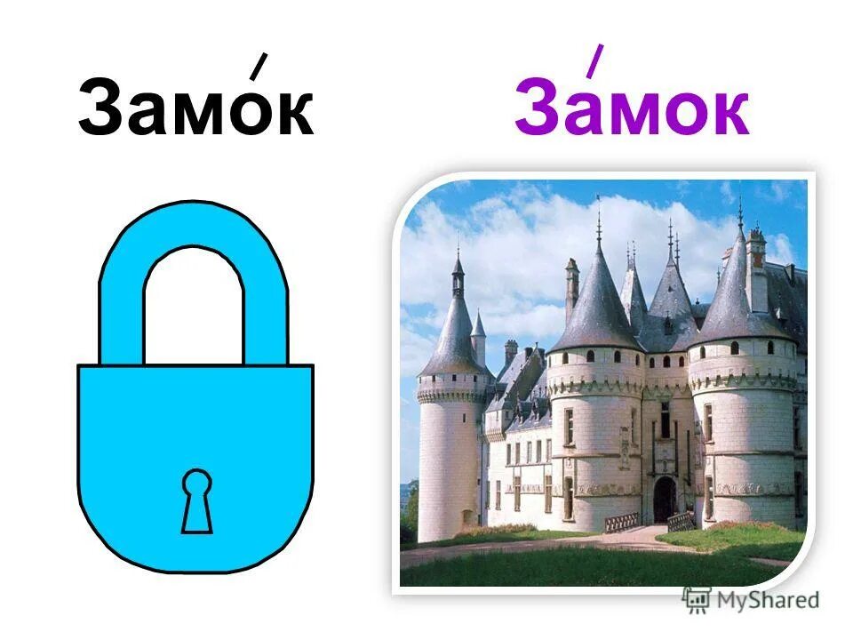 Замок и замок. Загадка про замок для детей. Замок замок ударение. Замок и замок. Замок и замок.