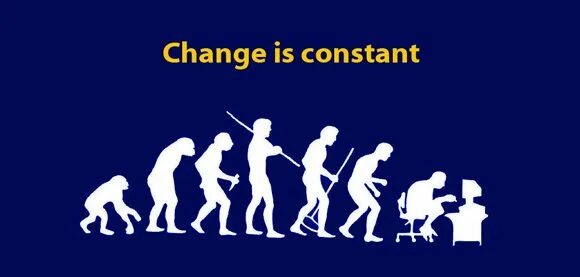 The change constant. The change constant