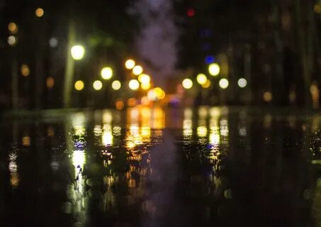 Raining at midnight in june