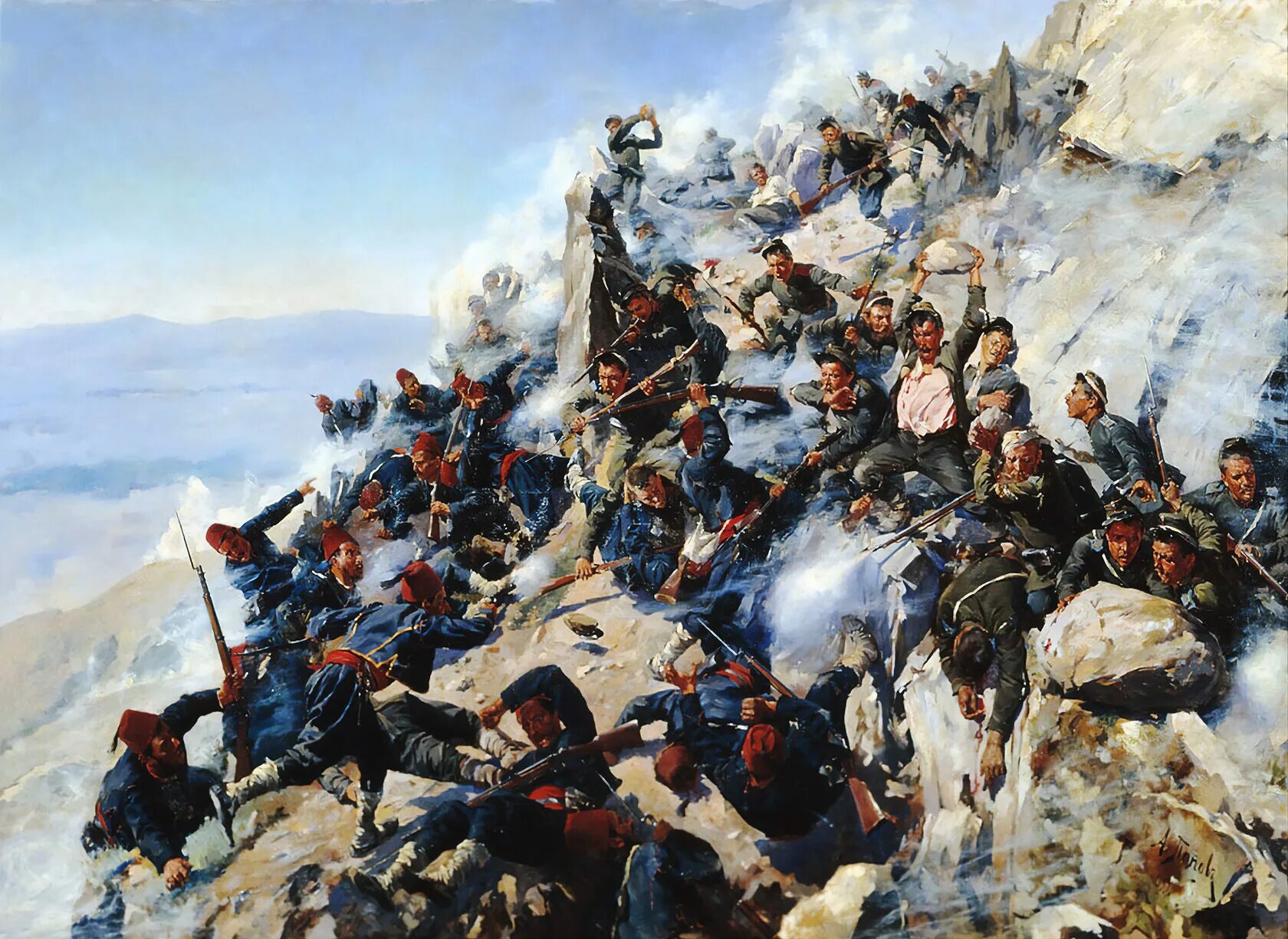 1877 1878 мир. Сражение Шипка 1877. Русско турецкая волна 1877-1878.
