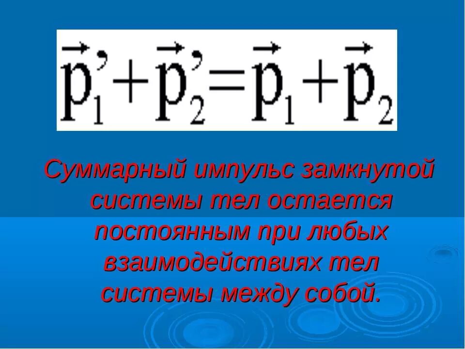 Определить модуль суммарного импульса. Определить модуль суммарного импульса
