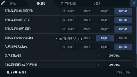 Лучшее управление в standoff 2