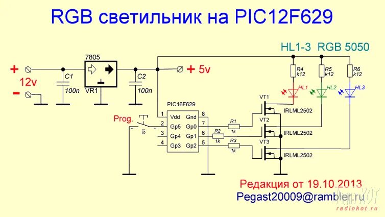 Rgb generator. Rgb generator